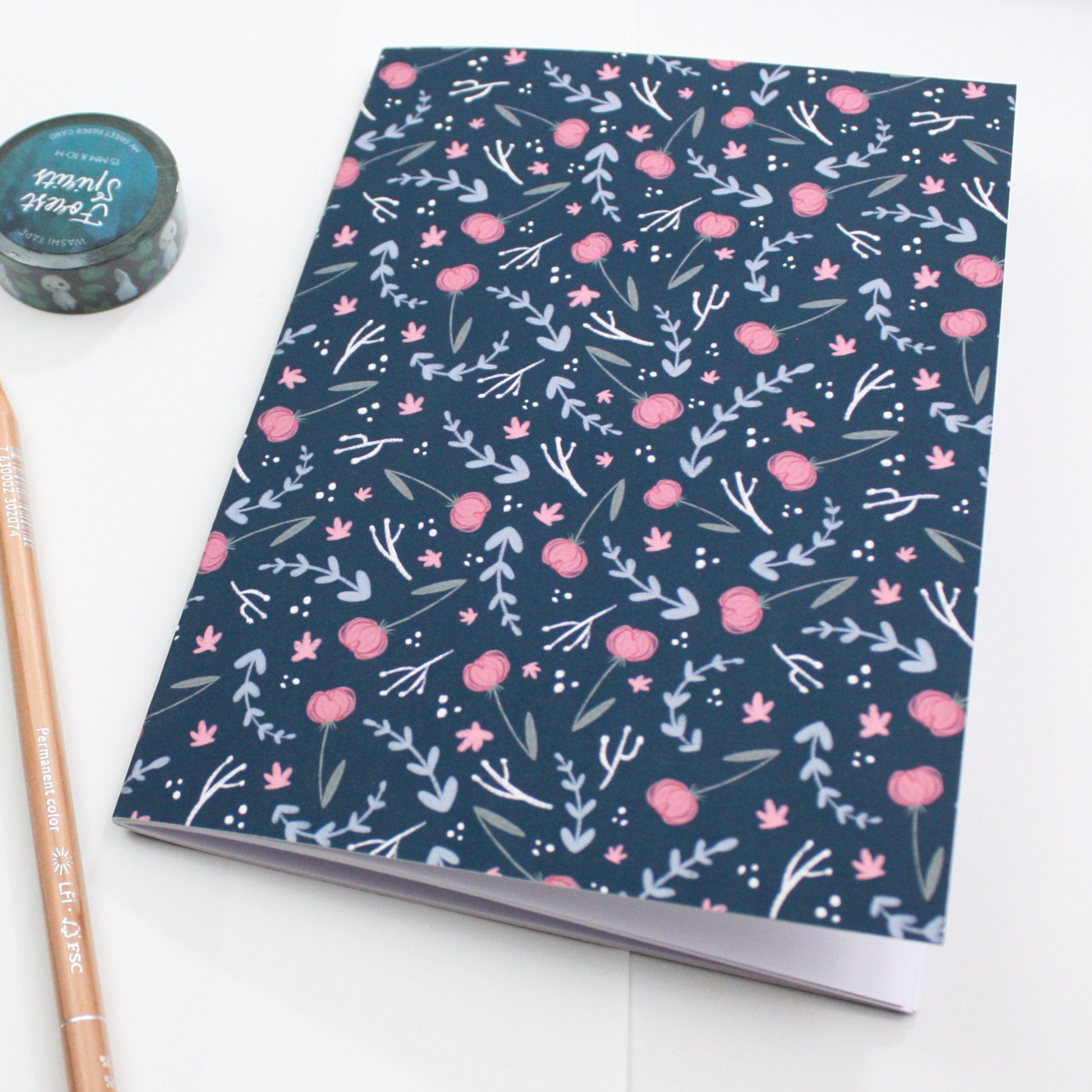 floral notebook stationery gifts