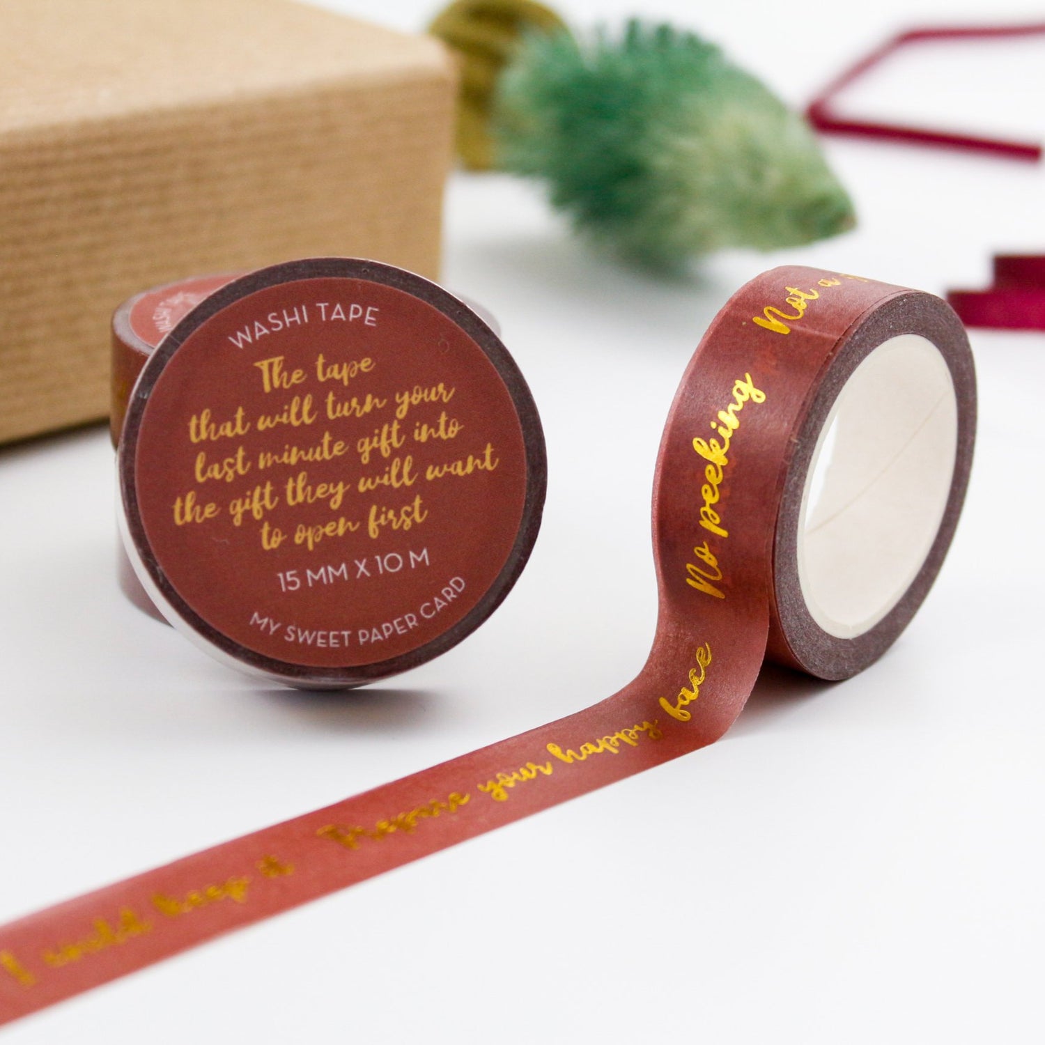 Christmas washi tape