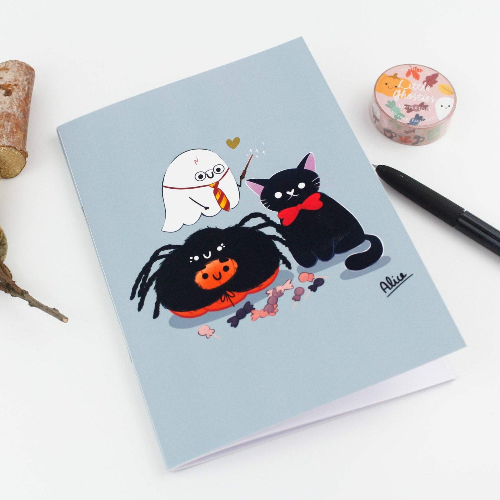 cute halloween notebook