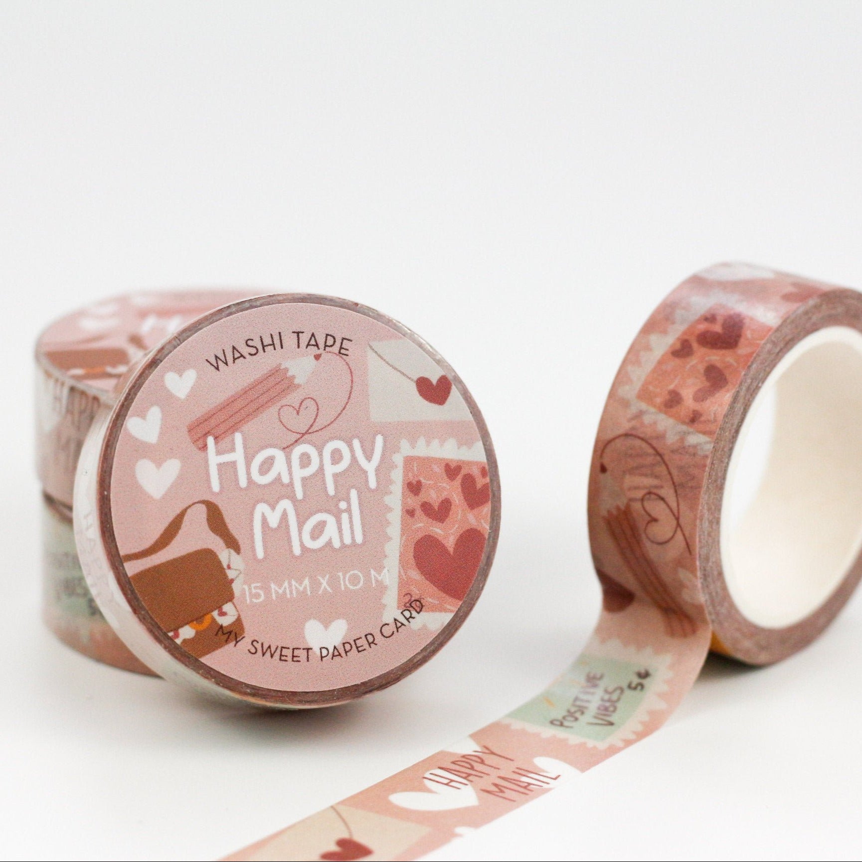 Happy mail washi tape
