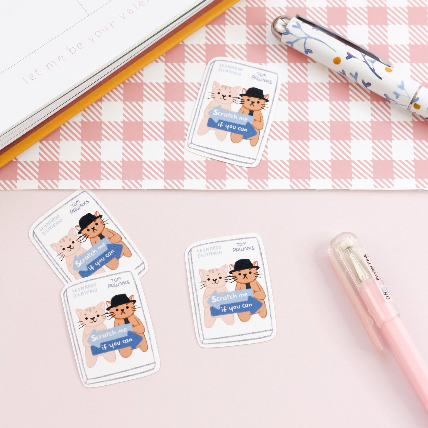 cute movie stickers catch me if you can